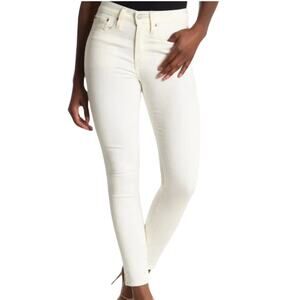 Frye Victoria Denim Jeans in Winter White – EUC Size 4 / 27